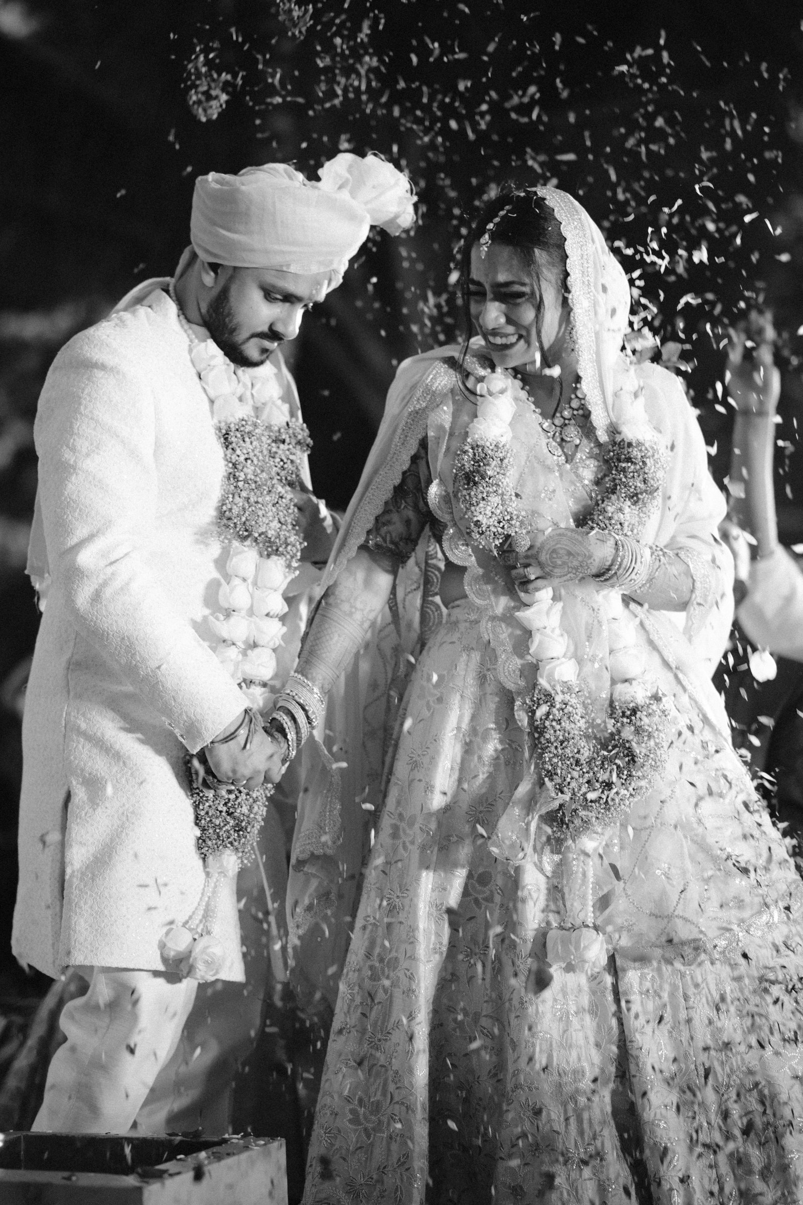 Candid moment during the celebrations